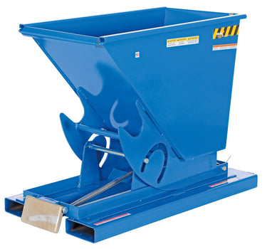 1/3 Cubic Yard Self-Dumping Steel Hopper w/Bump Release & 6,000-lbs Capacity